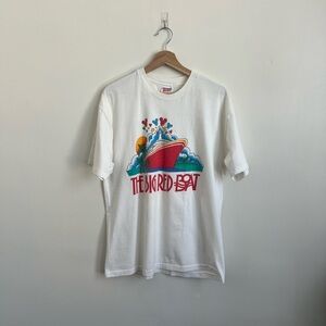 Vintage 90’s Red & White Disney Cruise T-Shirt